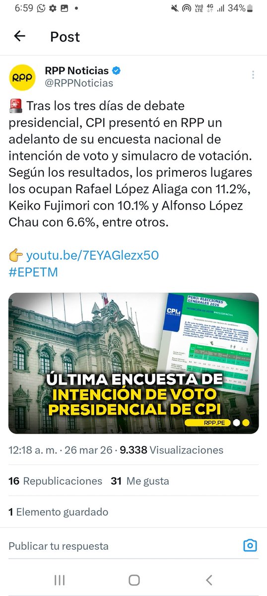 El tema del debate ayer fue "Integridad y lucha contra la corrupcion". CPI y RPP le mienten al pais presentando, a una hora de terminado el evento, una "encuesta"  luego de 3 dias de debate. En que momento hicieron la encuesta, muestren la ficha tecnica. Encuesta trucha.