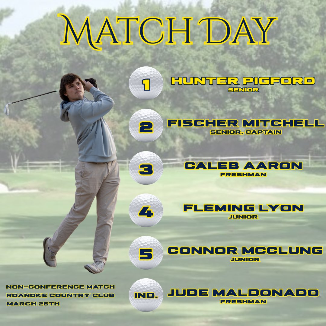 D.H. Conley Men's Golf tweet media