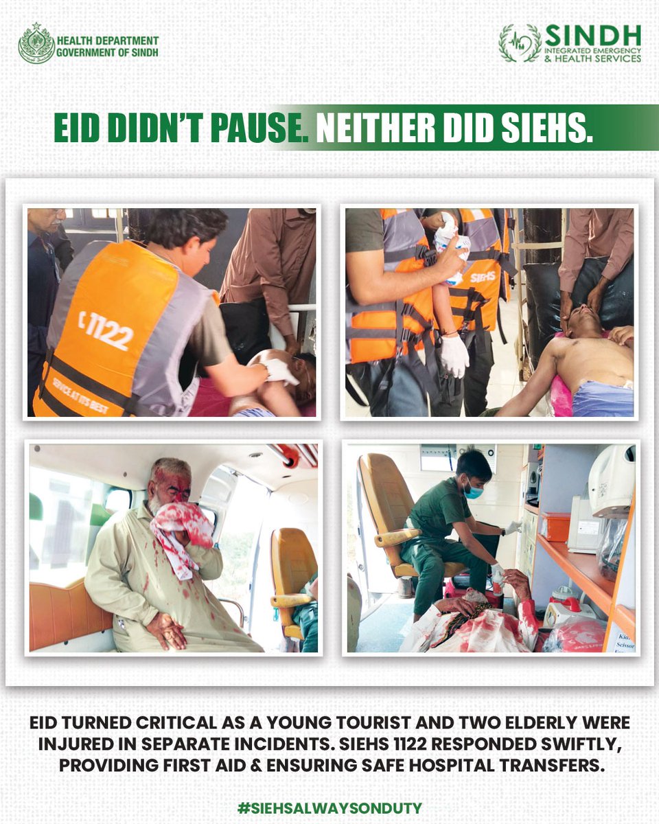 Sindh Integrated Emergency & Health Services tweet media