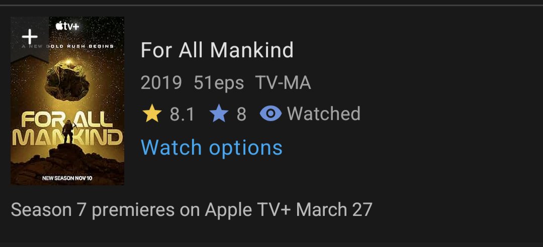 AskToobzee's tweet photo. @IMDb For All Mankind is on Season 5, not Season 7.

#ForAllMankind #AppleTV https://t.co/CgNHGADgi6
