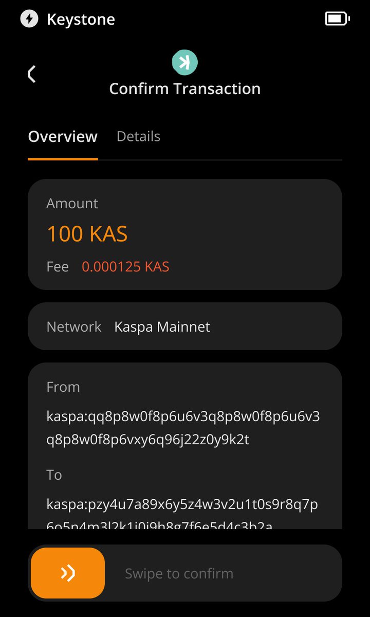 Keystone Hardware Wallet tweet media