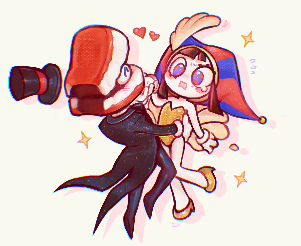 mariedoodles_'s tweet image. Sway with me ❤️✨
#TADC #Showtime #Pomni #Caine