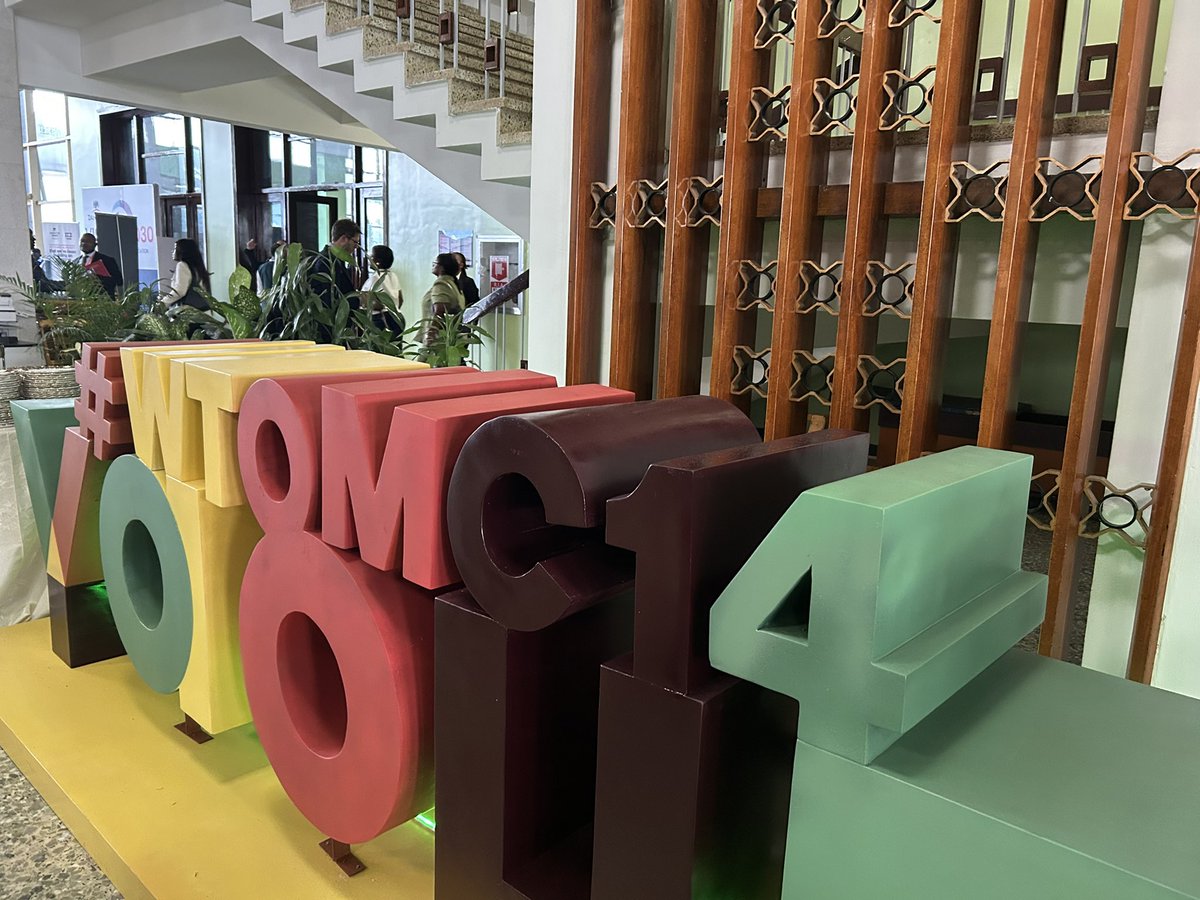 StandigeG's tweet photo. Tag 1 der 14. @wto-Ministerkonferenz #MC14 in Yaoundé, Kamerun. Team Austria ist vor Ort. Heute Eröffnungssitzung mit Feier zum Inkrafttreten des Übereinkommens über Fischereisubventionen, dann Breakout-Sessions. Abschluss am 29. März. Änderungen/Verlängerung wie immer möglich… https://t.co/JwFk7eUlAF