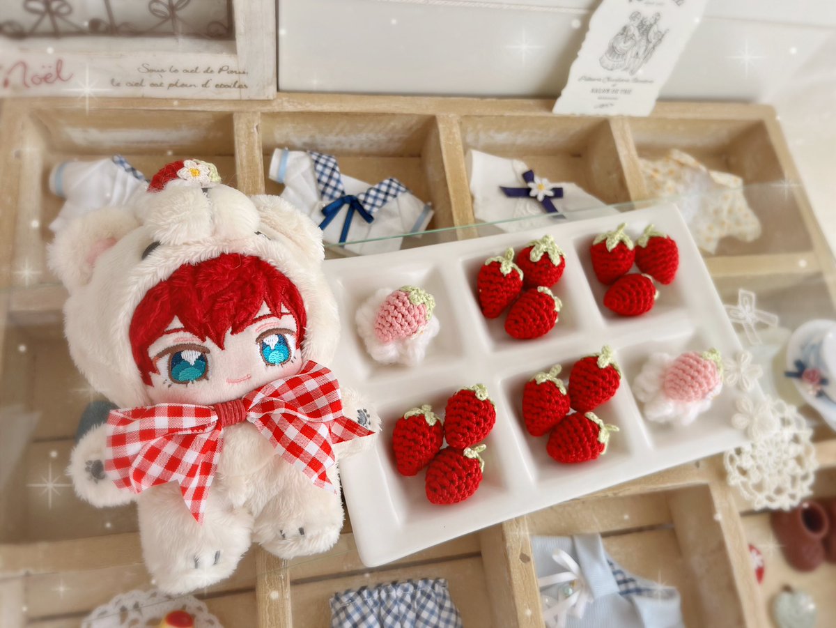 ゆきもち☃️ 【 おまんじゅう着ぐるみ/ぬい小物 】 tweet media