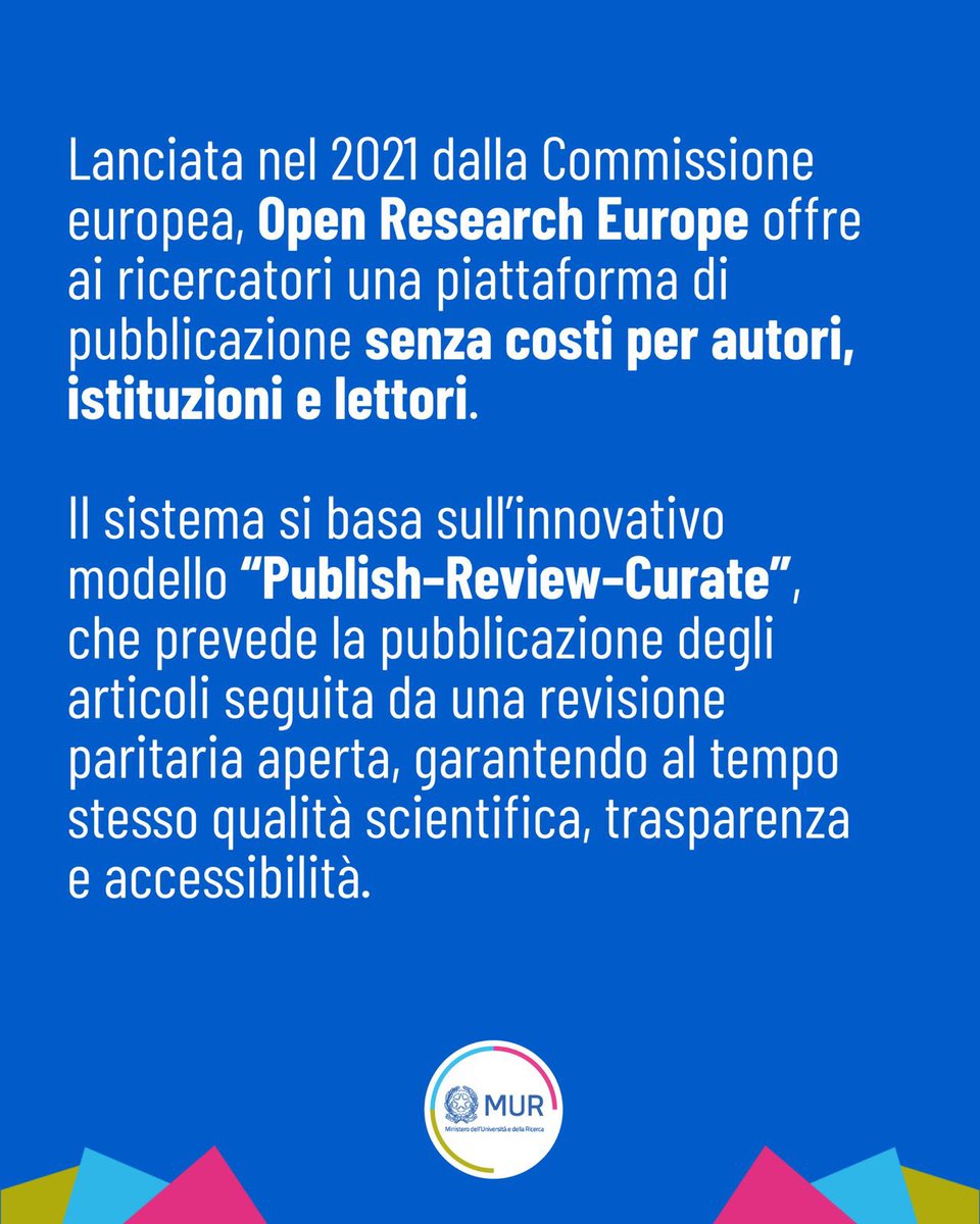 Ministero dell'Università e della Ricerca tweet media