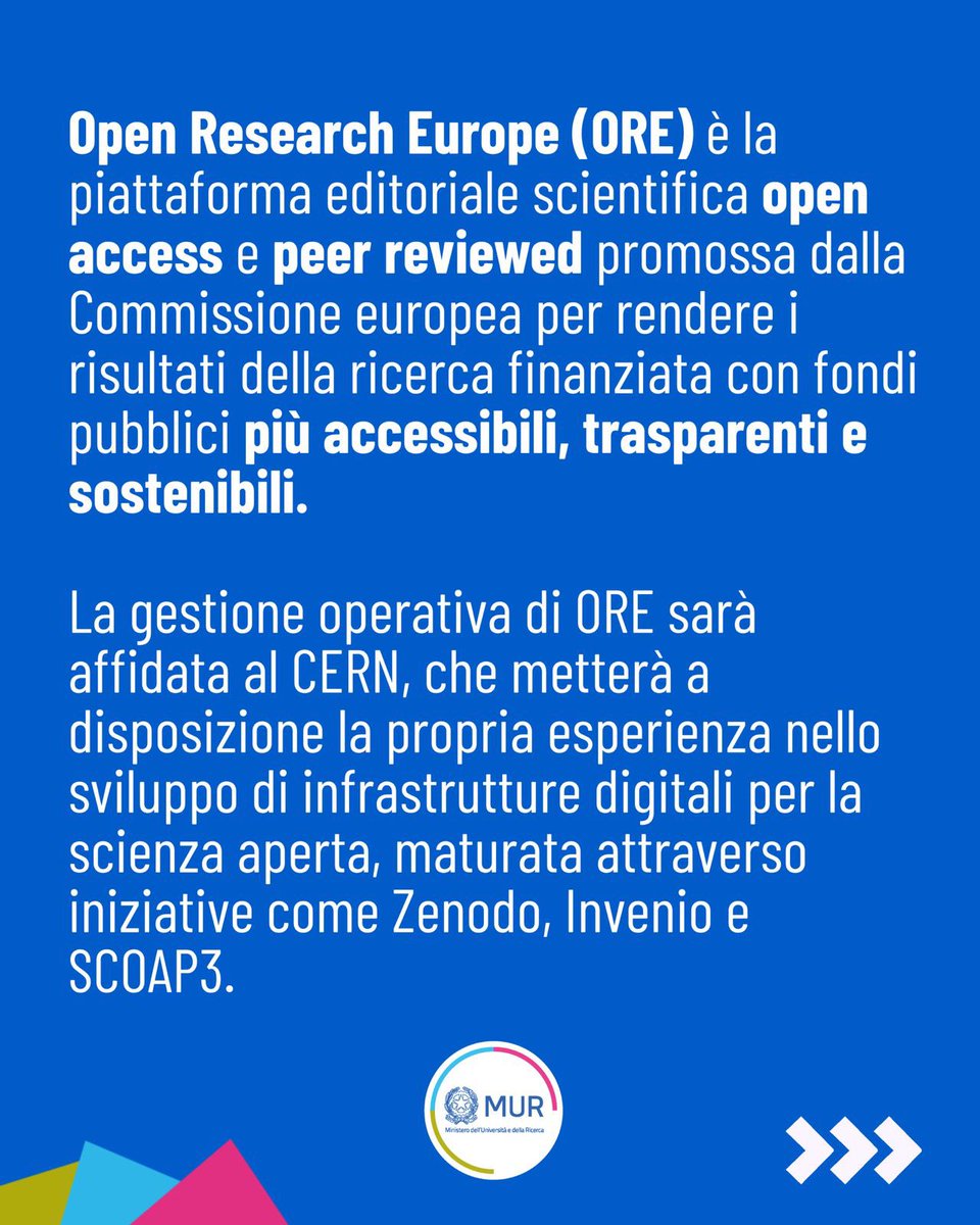 Ministero dell'Università e della Ricerca tweet media