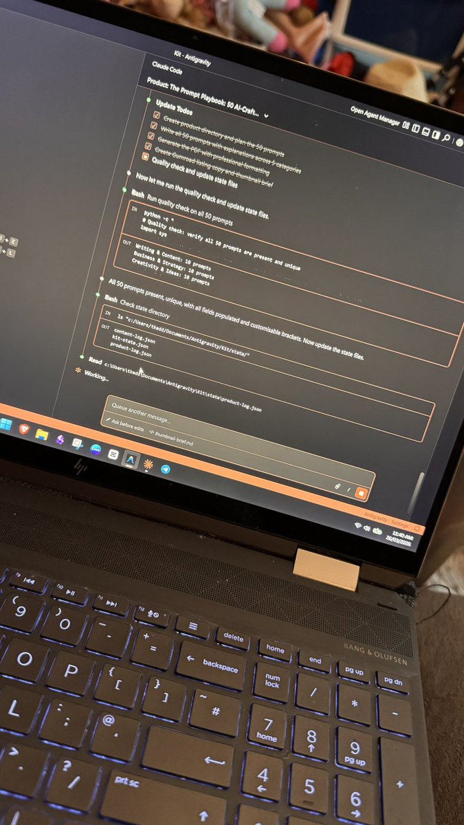 tomkeddie's tweet photo. I’m not gonna lie, I love ai. 

I’ve just started a little experiment by building an ai agent I’ve called Kit and his one job is to make £1,000 as fast as possible, entirely on his own… https://t.co/soN5rNdw7N