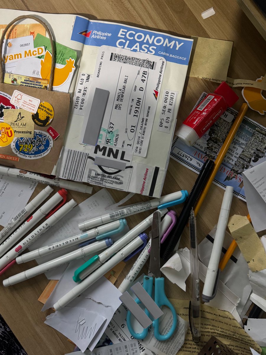 zk_logg's tweet image. hn: junk journaling ✂️📃🇮🇩 #journal #journaling #junkjournal