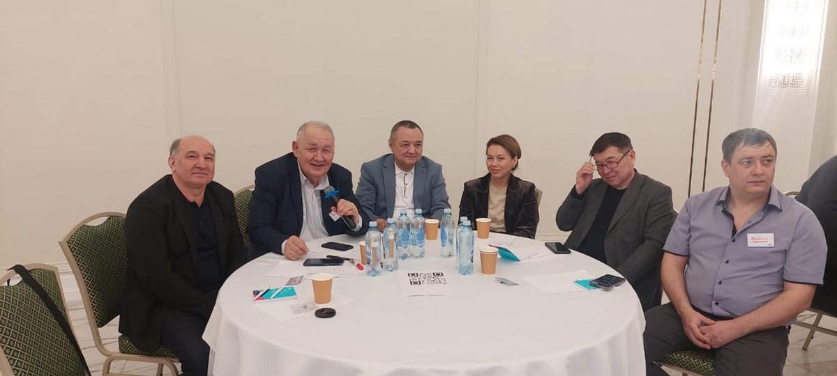 ILO_EECA's tweet photo. In Karaganda, #Kazakhstan, ILO and partners are piloting a regional #OSH training in mining ⛏️

44 representatives of workers, employers and labour inspectors are working together to improve safety and promote international labour standards. https://t.co/VPRW4H3mT5