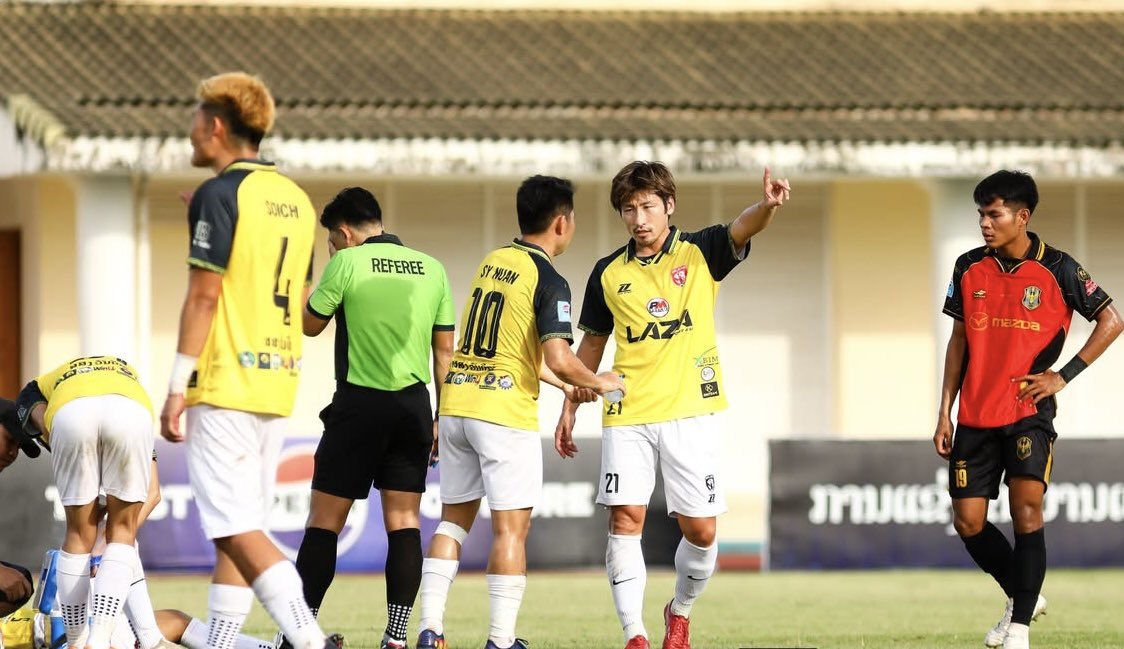 緒方 卓也🇱🇦サッカー選手 tweet media