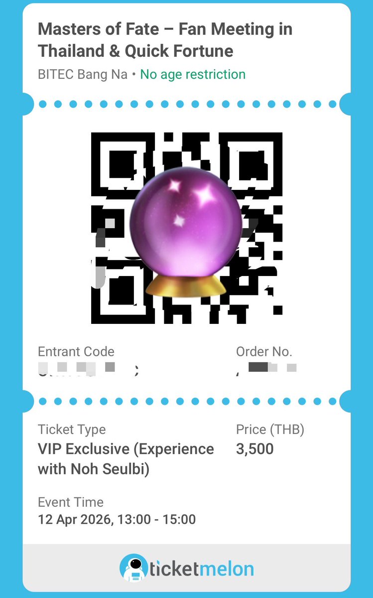 SeohyunGG_Bot_'s tweet photo. 🔮มีบัตรVIP 3500 รอบ Noh Seulbi กดได้ 1 ใบ สนใจติดต่อ DM ได้เลยค่า เจอกันหน้างานนะคะ😄💕 #MasterofFate #nohseulbi https://t.co/ro0Uqq79r2
