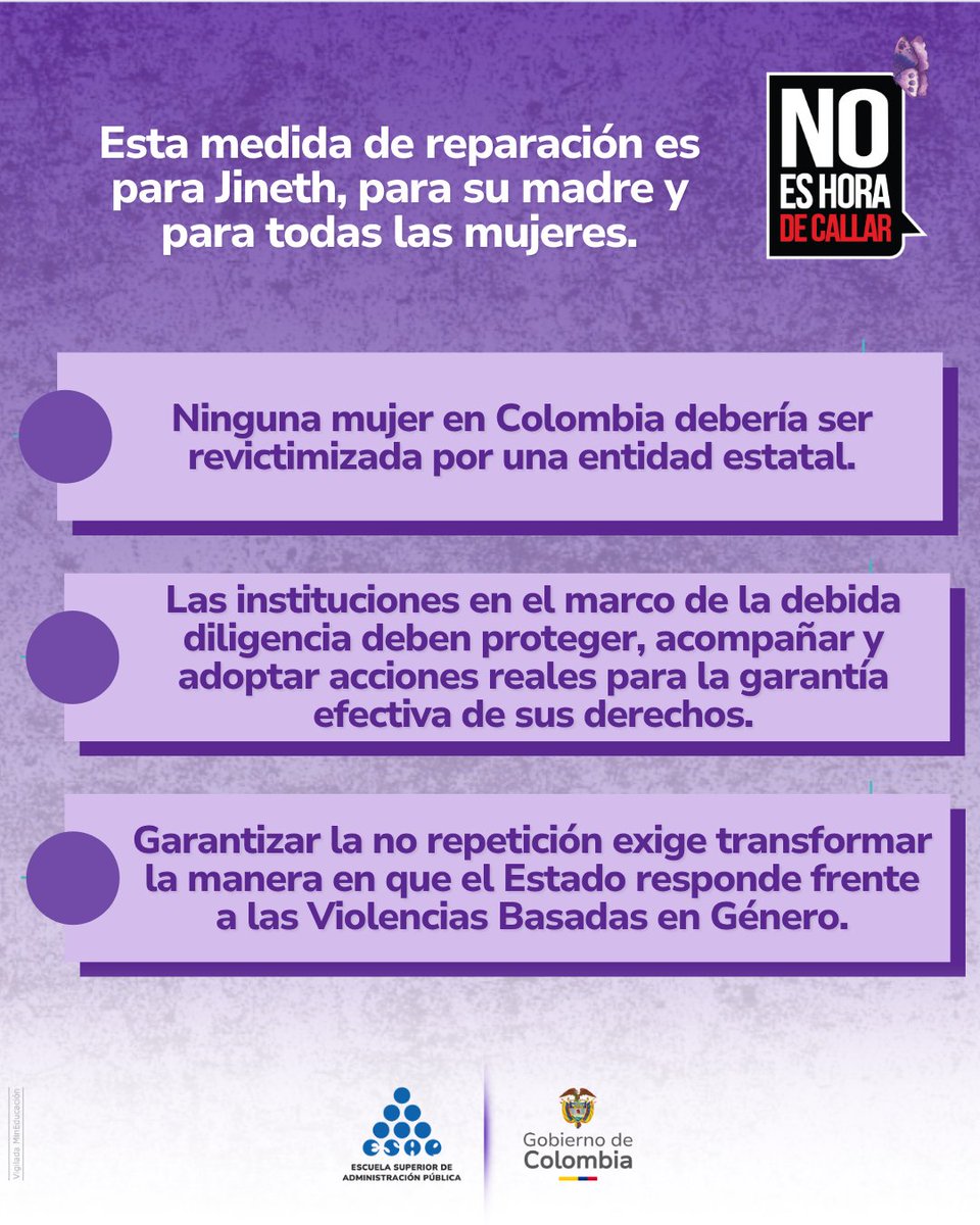 MinJusticia Colombia tweet media