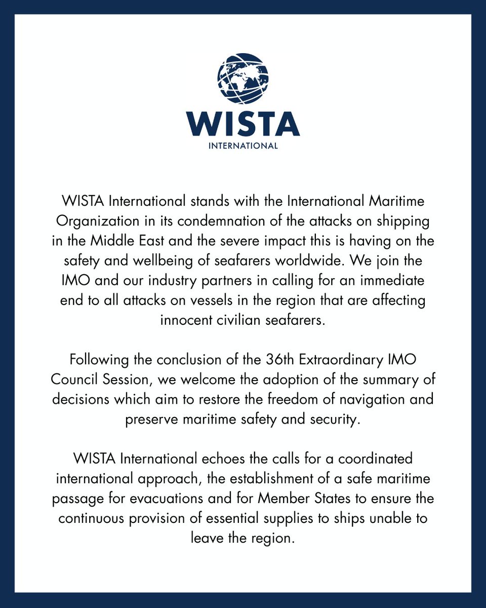 WISTA International tweet media