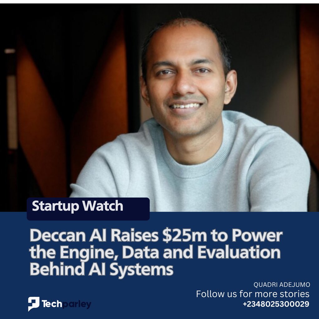 Deccan AI, a startup specialising in post-training data and evaluation for artificial intelligence models, has secured $25 million in its first major funding round, underscoring growing investor confidence in a critical but often overlooked segment of the AI value chain.

The