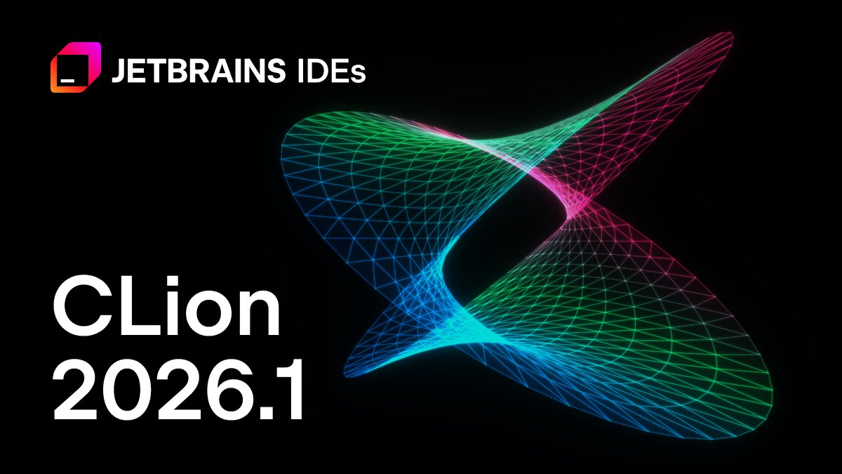 CLion, a JetBrains IDE tweet media