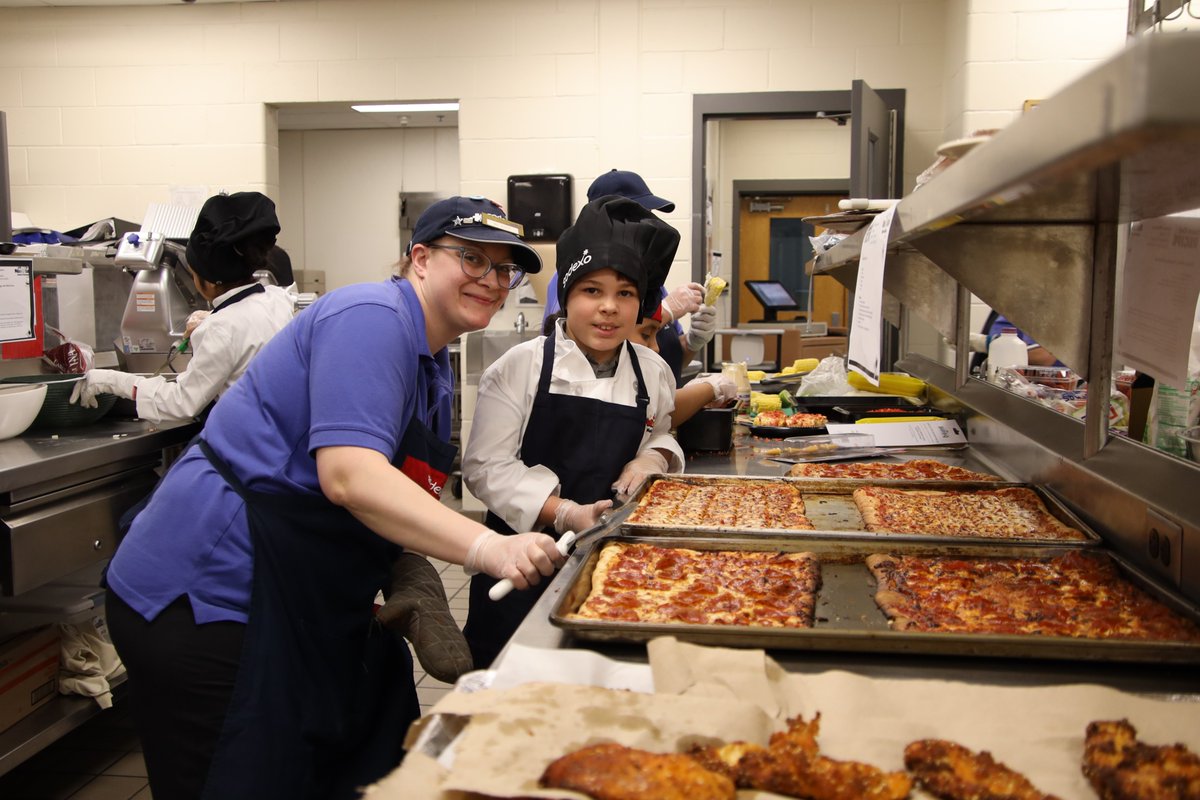 LBpublicschools's tweet photo. Long Branch elementary students showcased their culinary creativity in the Future Chefs Challenge, sponsored by Sodexo.

Congrats to Gregory Elementary student Rosa, whose dish Crazy Corn was selected as the district winner and will now advance to the national competition. https://t.co/sWle580vSu