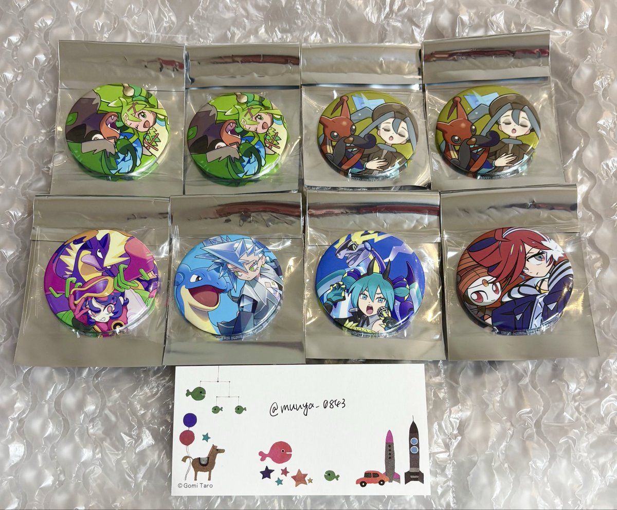 munya_0843's tweet photo. 【交換】ポケミク VOlTAGE LIVE ランダム缶バッジ

譲→くさ×2、むし×2、どく、こおり、ドラゴン、テト&amp;メロエッタ

求→☆かくとう×1〜2、☆フェアリー、☆ひこう、☆じめん、★エスパー、★ノーマル、ライブ衣装ミク&amp;メロエッタ&amp;ピカチュウ

→続きます https://t.co/DamJySrO5L