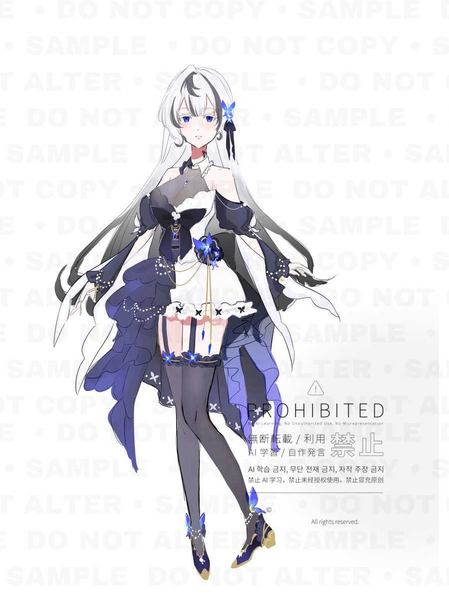 キャラクター・衣装デザイン🦋🖤