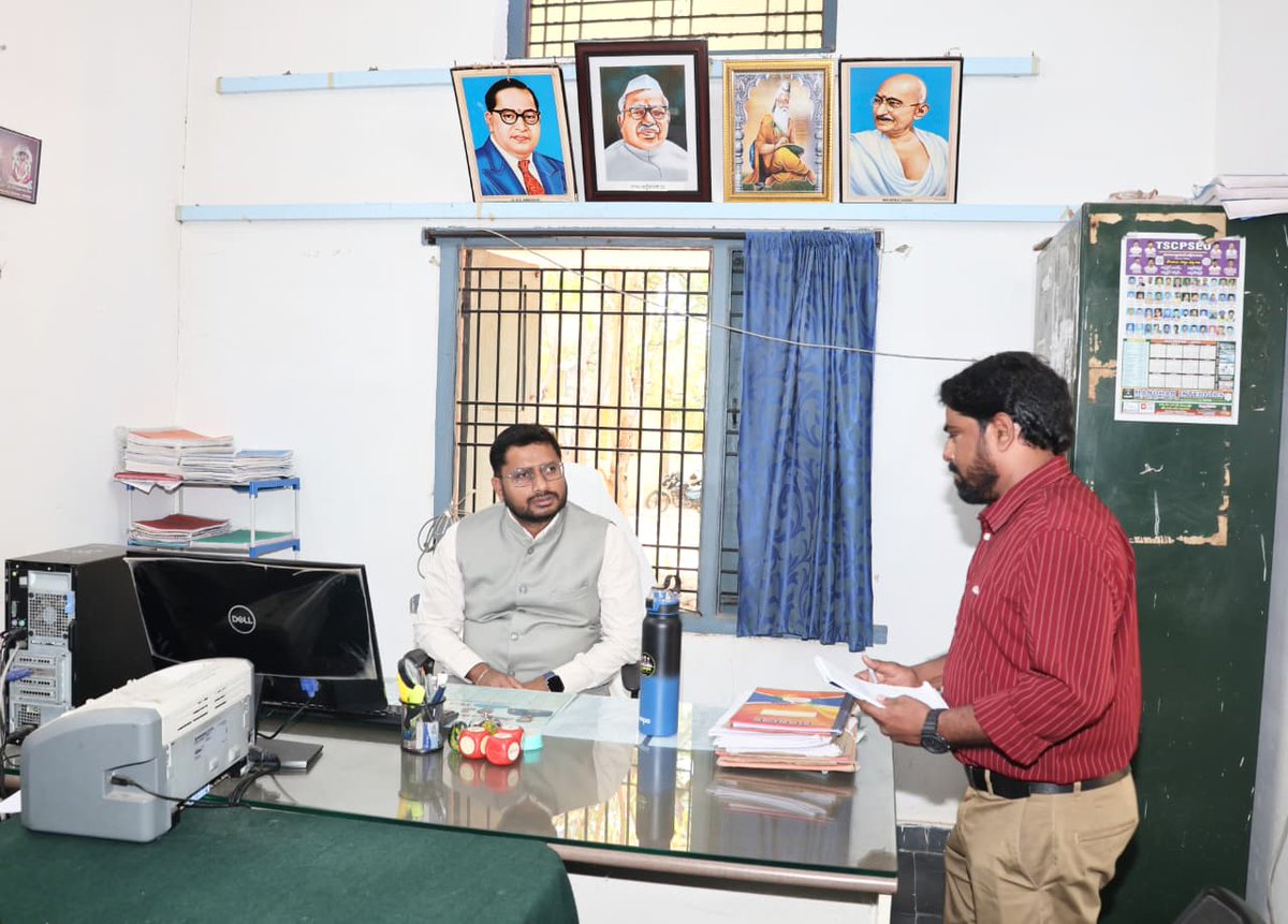 Collector Jogulamba | Rizwan Basha Shaikh IAS tweet media