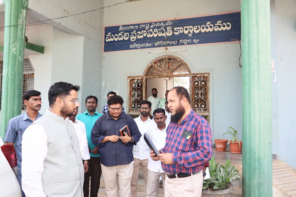 Collector Jogulamba | Rizwan Basha Shaikh IAS tweet media