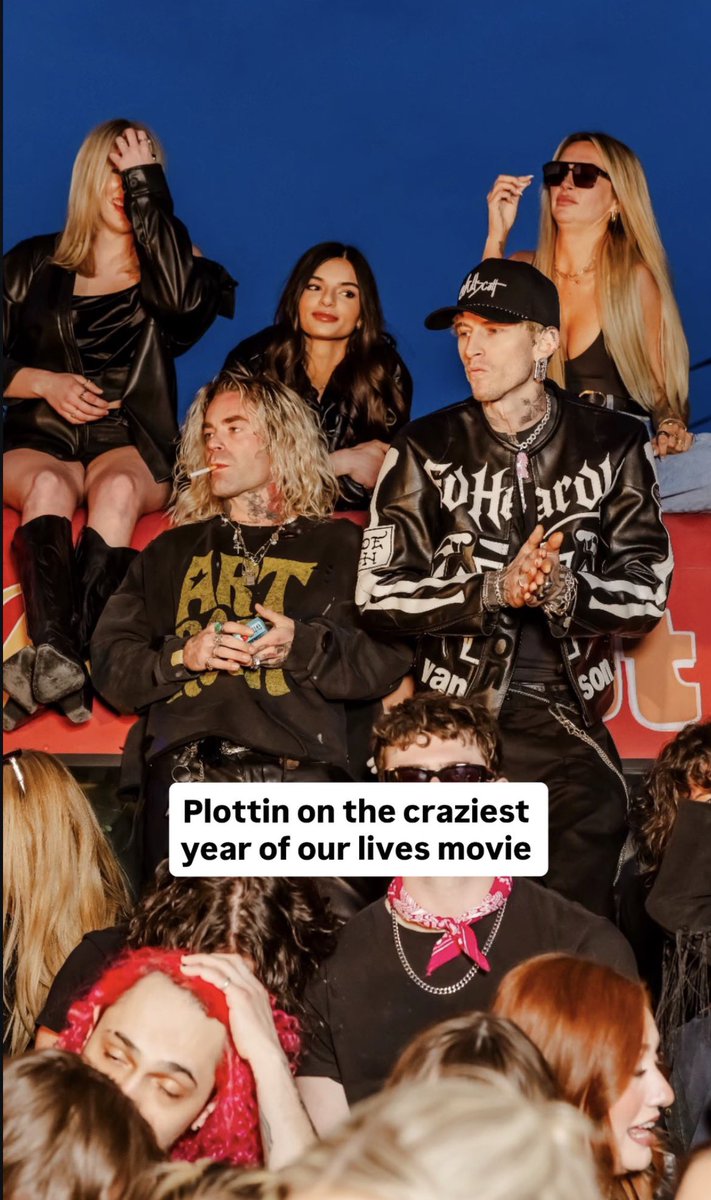 mgkbroficial's tweet image. OLHA ELES 🔥❤️

Machine Gun Kelly apareceu no Instagram Stories de Modsun. 

#XX #EST4life