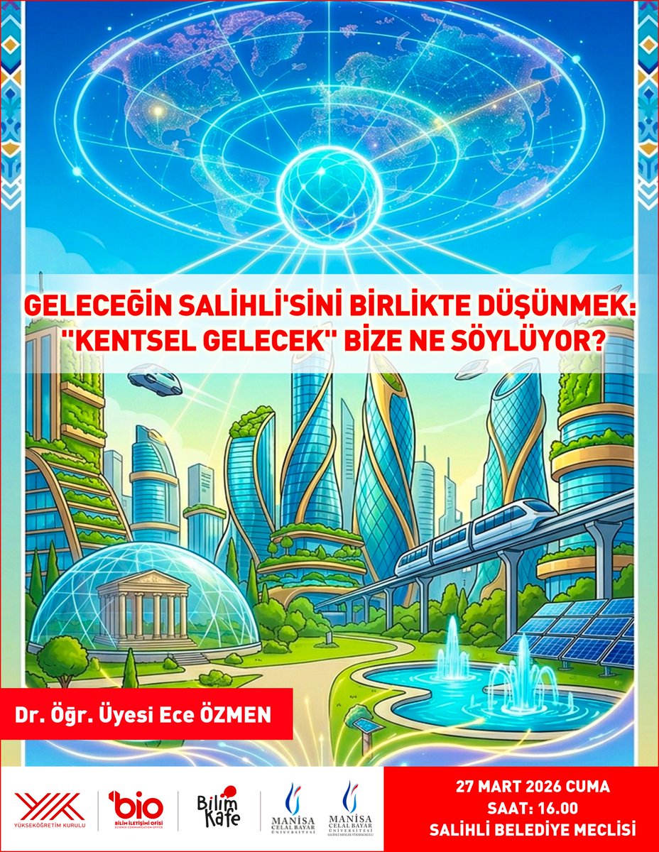 Manisa Celal Bayar Üni. Bilim İletişimi Ofisi tweet media