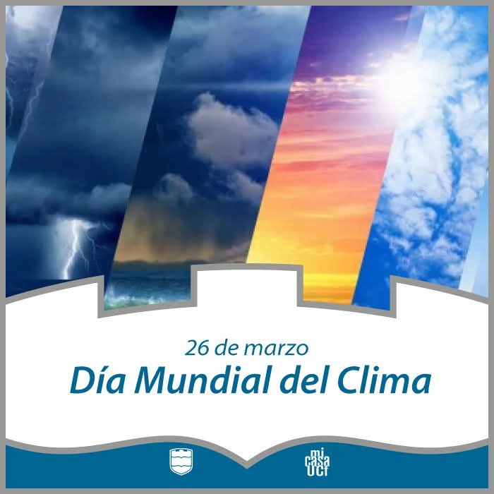 El Día Mundial del Clima nos recuerda la urgencia de actuar por nuestro planeta. ¡Cuidemos la Tierra hoy para asegurar el mañana!