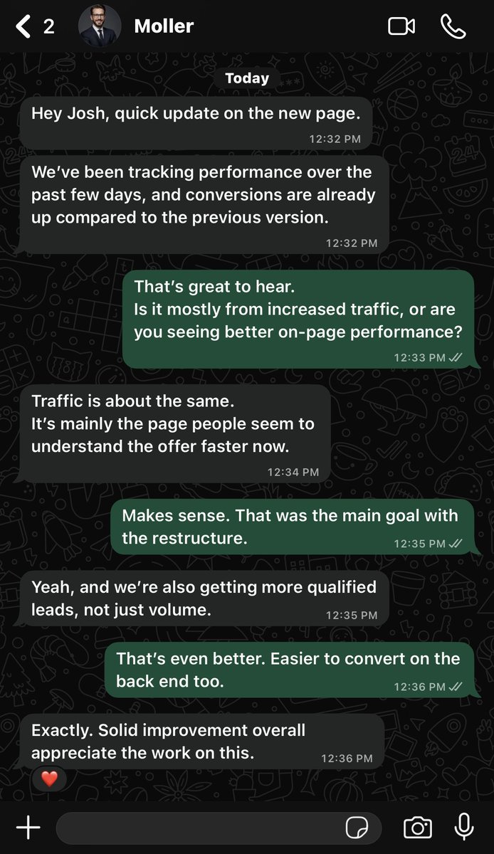 Josh O. | Landing Page CRO Specialist tweet media