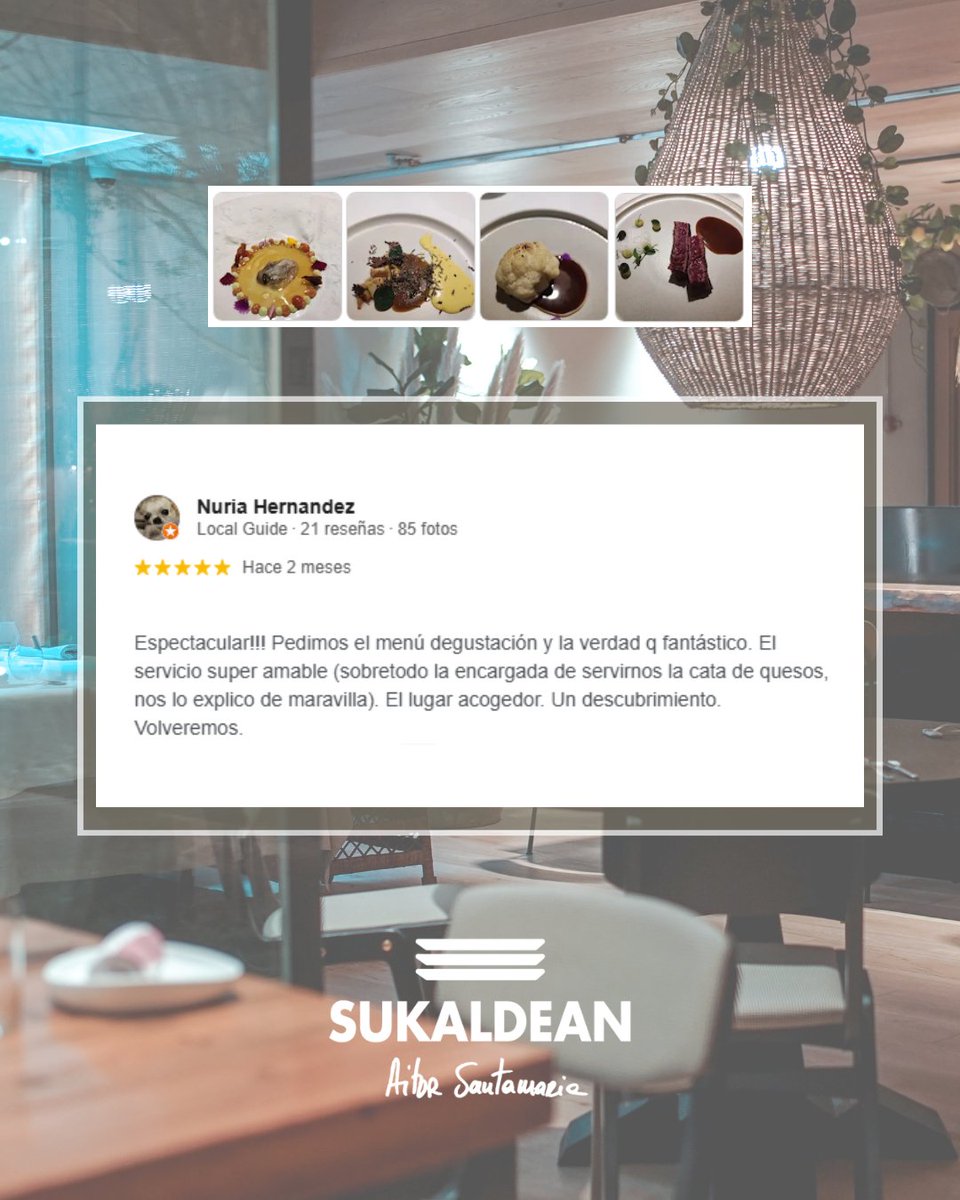 Sukaldean Aitor Santamaría tweet media