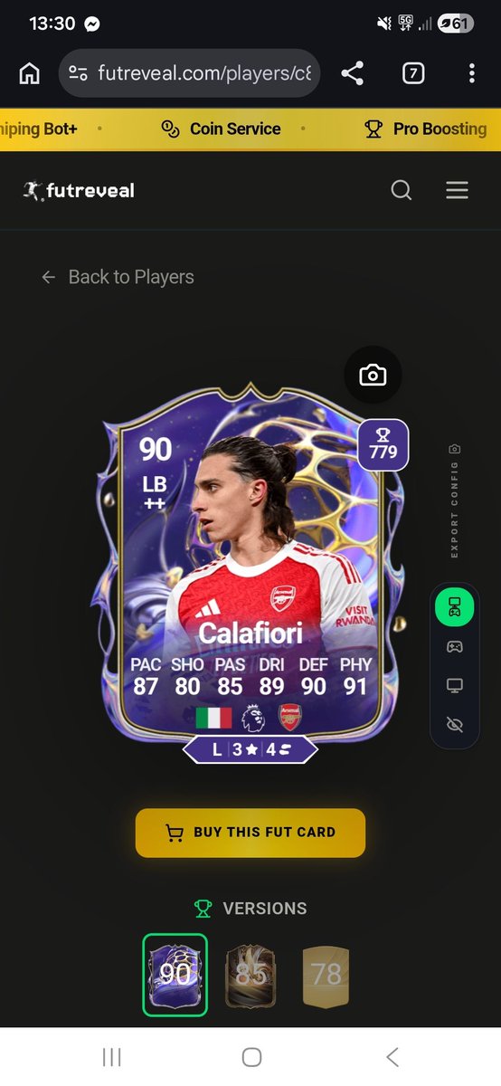 FUT REVEAL FC26 LEAKS tweet media