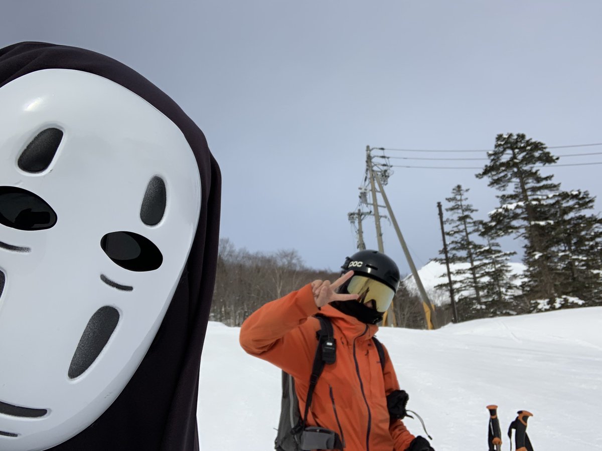 雪山のカオナシ⛷ tweet media