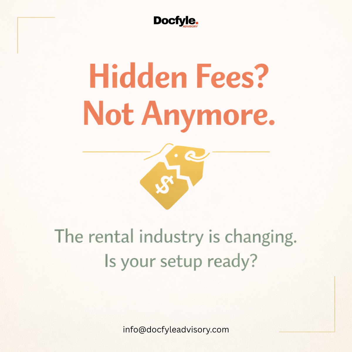 Docfyle advisory tweet media