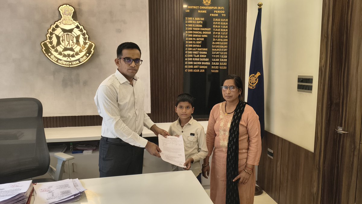 SP Chhatarpur tweet media