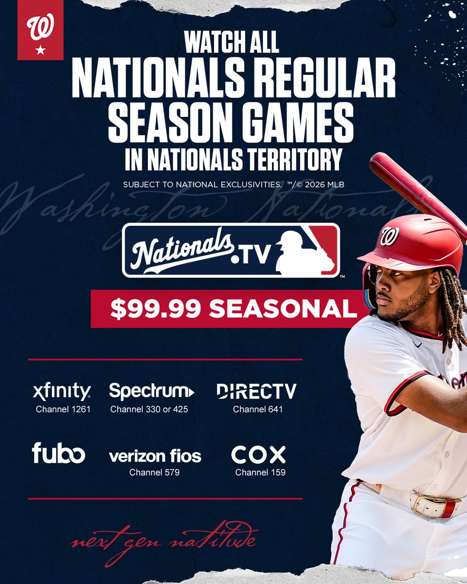 Washington Nationals tweet media