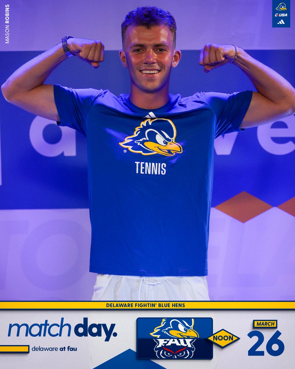 Delaware Men's Tennis tweet media