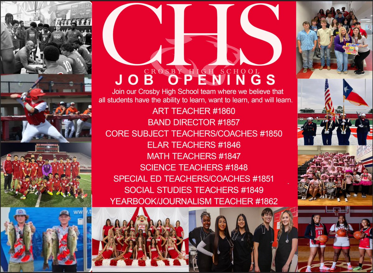 Crosby High School tweet media