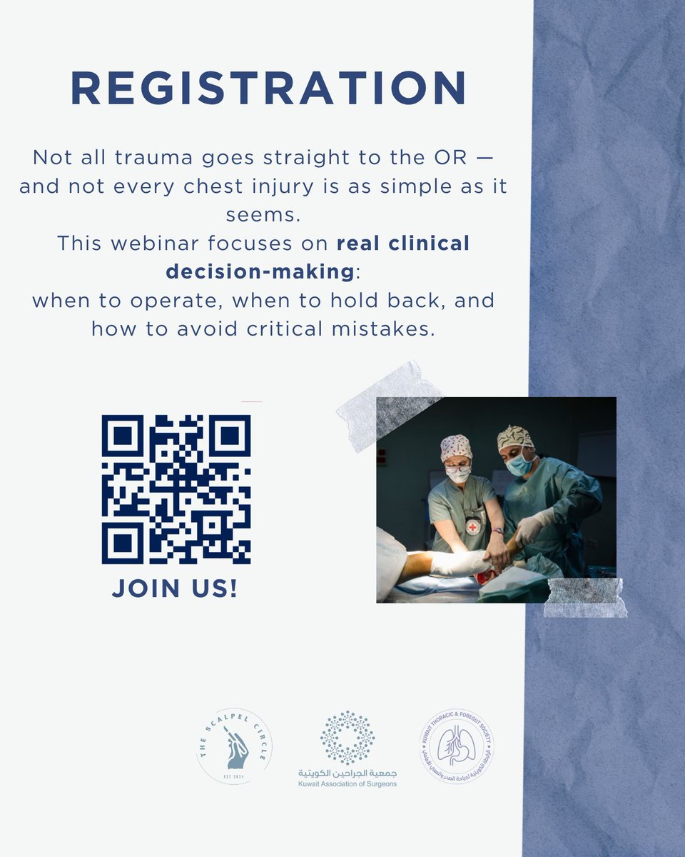 kuwaitsurgical's tweet photo. War Surgery , Chest and Pediatrics Trauma https://t.co/Hb9slAbkO5