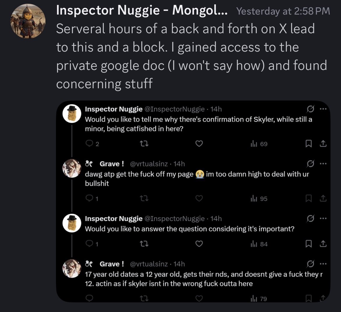 ೀ　Grave ！ tweet media