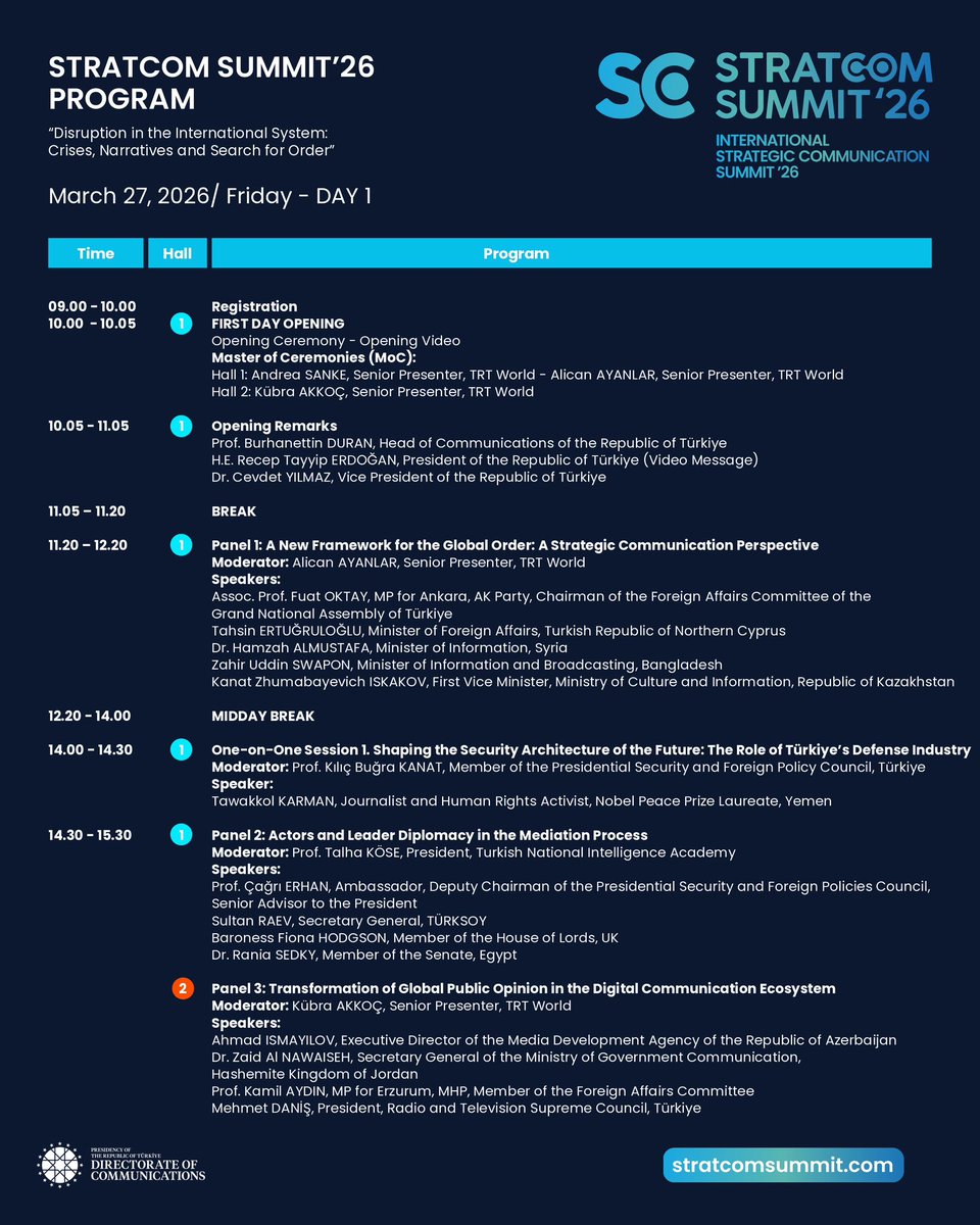 Republic of Türkiye Directorate of Communications tweet media