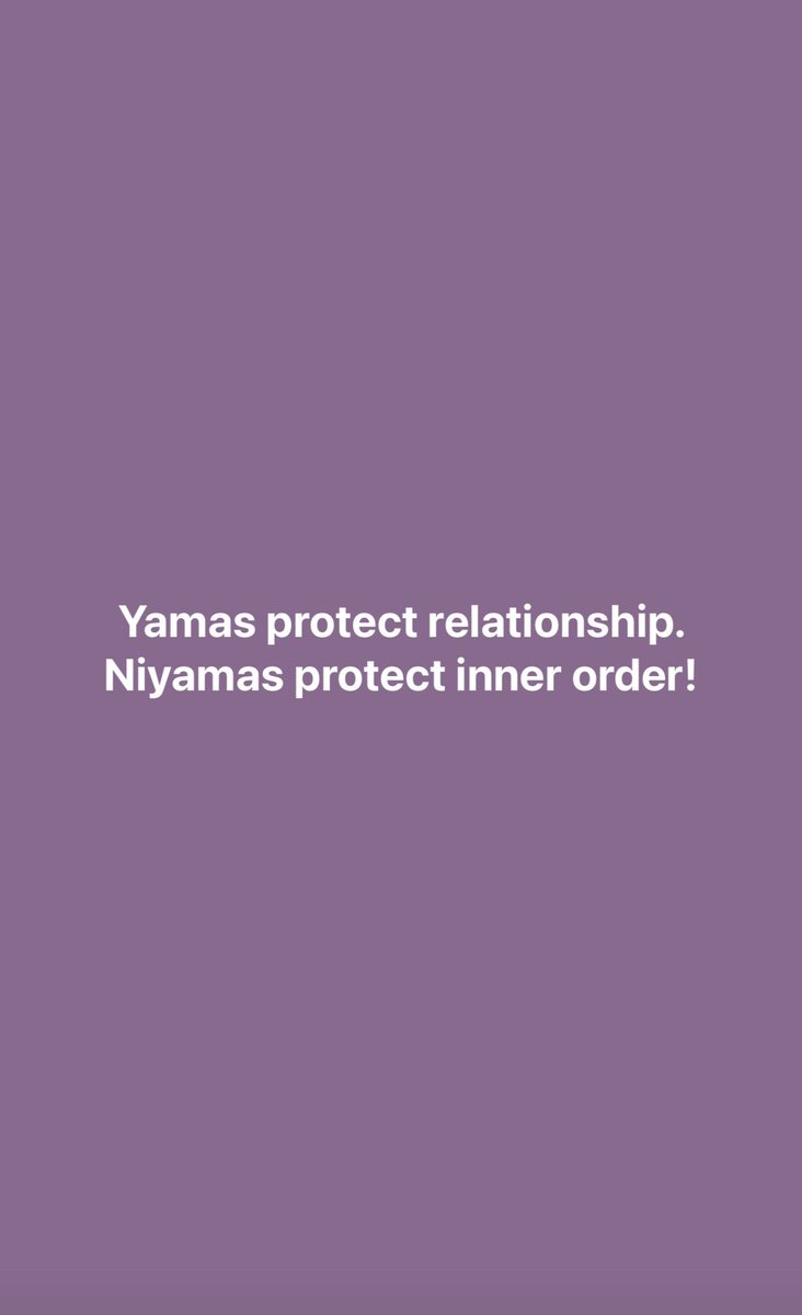DHAMMAYOGSYDNEY's tweet image. #yamas #niyamas