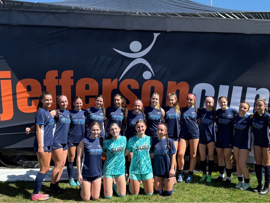 Lexi23Daniels's tweet image. Had a great time competing with my team last weekend @jeffersoncup @ImYouthSoccer @ECNLgirls @onlyGplatform @gatorjack72 @TheSoccerWire @TopDrawerSoccer @PrepSoccer @wearesoccershow @eliteballersisa @RecruitMatador @AZgirlsSoccer @jeffersoncup #classof2028 #collegerecruiting