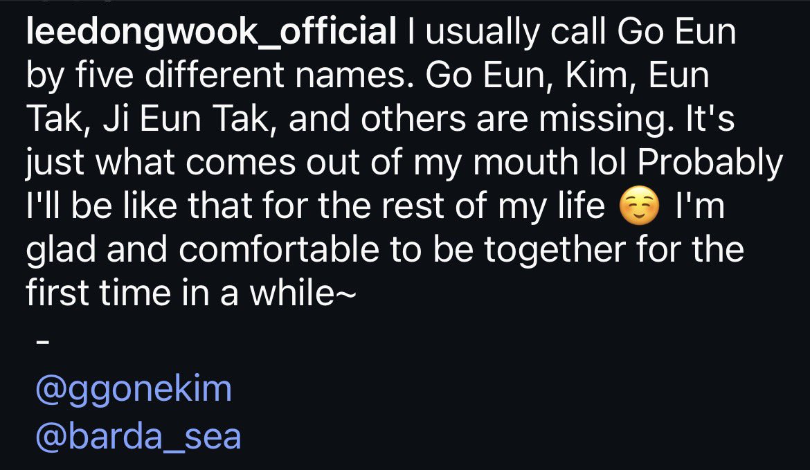 Azalea35151's tweet photo. Even during Sea of Hope he called Ggone, Euntak, Missing Soul.😭 https://t.co/82c8cenAPc