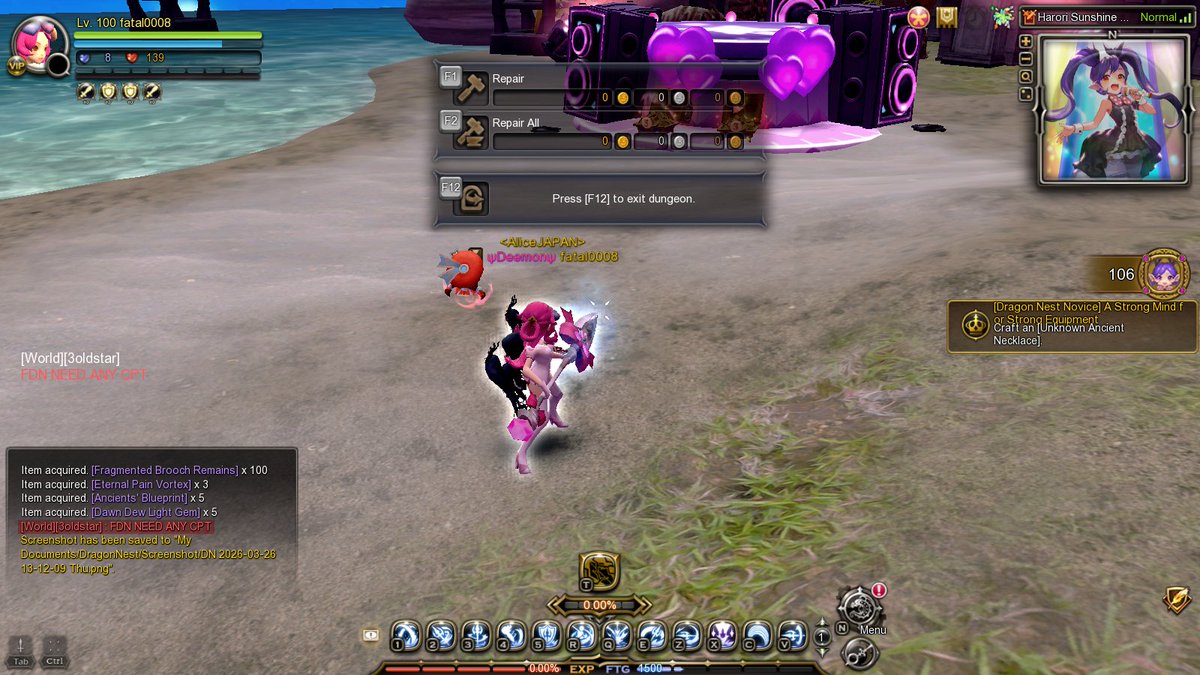 fyromancer's tweet photo. #DragonNest #DragonNestOrigin #MissionClear #WeeklyMission #GodGameDragonNest #BESTGM 
#[GM]IDOL https://t.co/Ton6WCFHWw