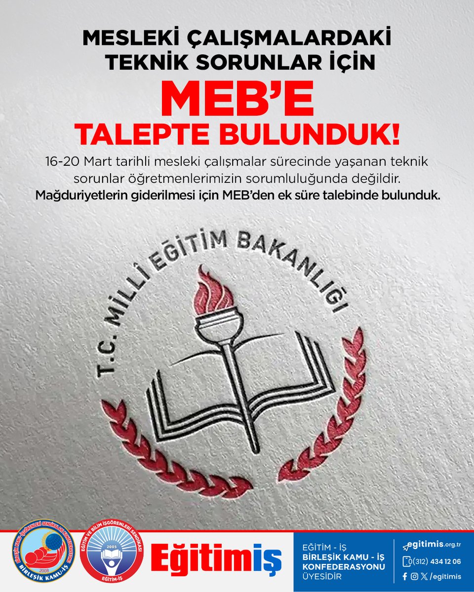 Eğitim İş Genel Merkezi tweet media