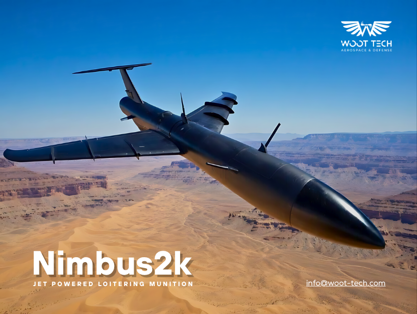 woot_tech's tweet photo. Nimbus2k Jet Powered Loitering Munition.
info@woot-tech.com
#woottech #LoiteringMunition #unmannedsystems #ArmedDrones #targetdrones #DefenseTechnology #DefenseAviation https://t.co/Cw3lJwWMkN