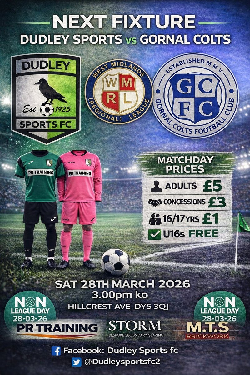 Dudley Sports Fc tweet media