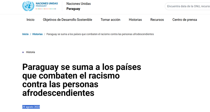 JorgeRolonLuna's tweet photo. ERAN OTROS TIEMPOS
Paraguay firmó en 2001 la Declaración de Durban en la conferencia mundial realizada en Sudáfrica, aprobando el Programa y al Plan de Acción de Durban, en el marco de la III Conferencia Mundial contra el Racismo, la Discriminación Racial, la Xenofobia y las Formas Conexas de Intolerancia de las Naciones Unidas, donde se establece con claridad el carácter de la esclavitud como crimen de lesa humanidad. El documento lo expresa en su párrafo 13:
“(...) y reconocemos asimismo que la esclavitud y la trata de esclavos, especialmente la trata transatlántica de esclavos, constituyen, y siempre deberían haber constituido, un crimen de lesa humanidad y son una de las principales fuentes y manifestaciones de racismo”.
Hoy, por su alineamiento incondicional, servil y obsecuente con el gobierno etnosupremacista de Trump, Paraguay se abstiene de condenar la esclavitud y la trata de esclavos. Este es un hecho y no una opinión: la actual política exterior renuncia a una línea de nuestra diplomacia que venía siendo consistente con relación a estos temas. 
El compromiso del Estado paraguayo contra la esclavitud fue reflejado inmeditamente en el Plan Nacional de Derechos Humanos de 2001, con medidas conctetas para avanzar en esa agenda. 
Hoy, sin embargo, el gobierno se niega a condenar lo que previamente condenaba y que fue simplemente en su momento el reflejo de principios contenidos en numerosos instrumentos internacionales firmados por nuestro país, empezando por la Declaración Universal de Derechos Humanos de 1948. Alguien debe dar explicaciones sobre este grosero giro de nuestra política exterior. Giro que pisotea obligaciones internacionales del Estado paraguayo y que parecen responder a agendas que no son las del Estado y el pueblo paraguayo.