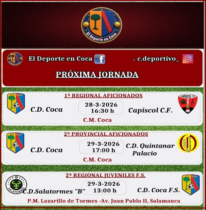 Club Deportivo Coca (@futbolcdcoca) on Twitter photo 