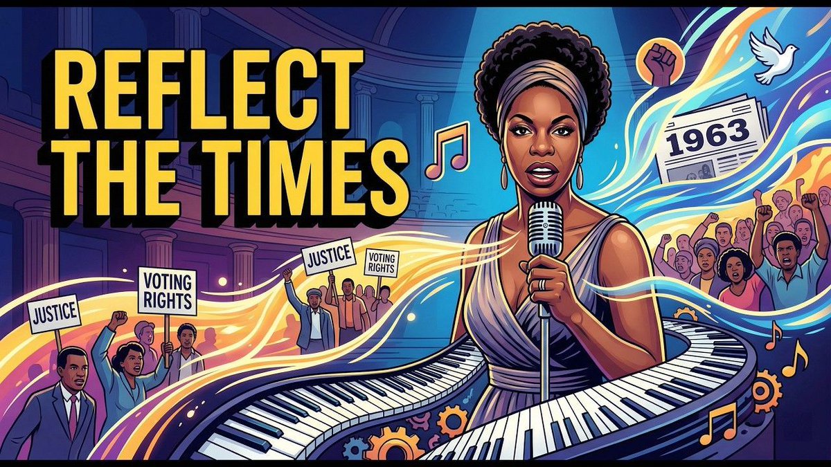 JimPerson's tweet photo. “An artist’s duty, as far as I’m concerned, is to reflect the times.”
— Nina Simone, the American singer, pianist, and civil rights activist, whose music blended jazz, blues, gospel, folk, and classical influences into something unforgettable.
https://t.co/moPMmlSj8i https://t.co/eqjNNZEgTm