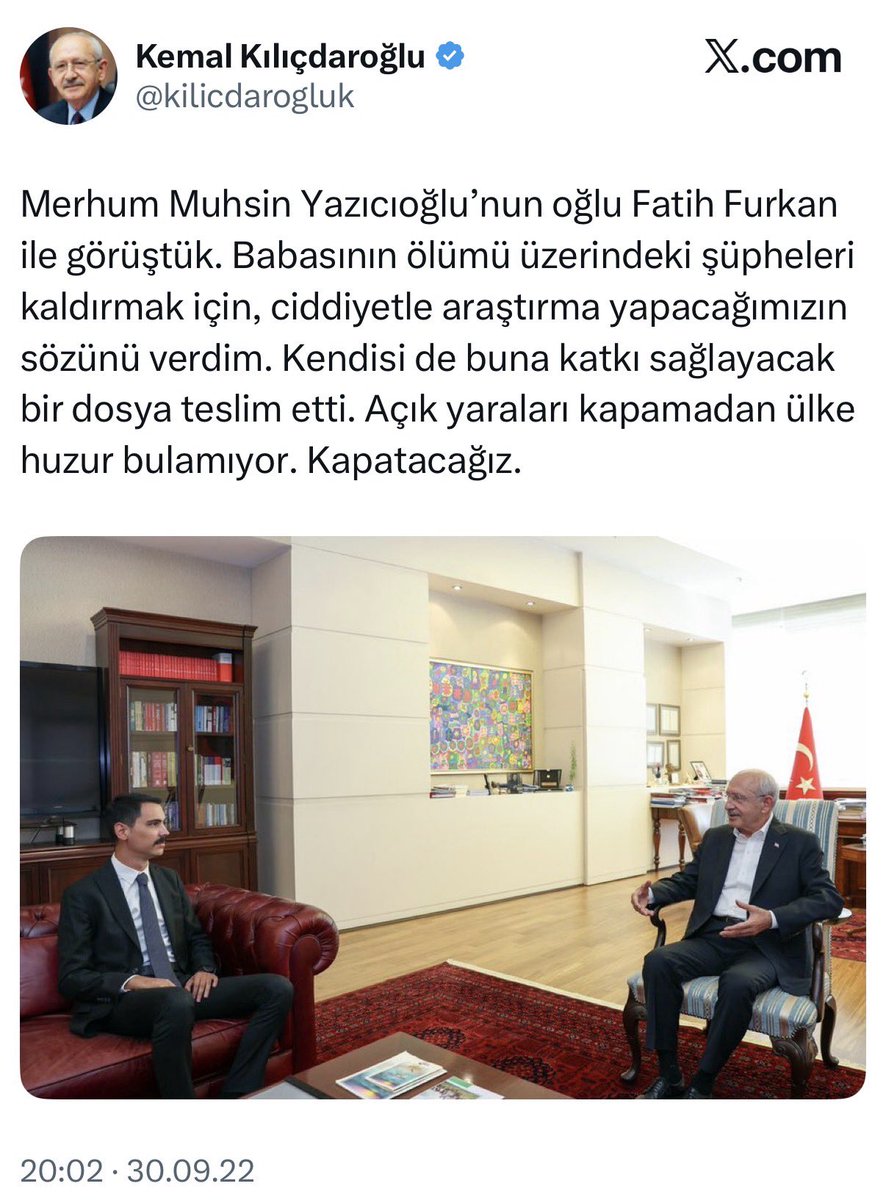 gastecialperh's tweet photo. O yüzden mi 15 yıldır suikast mı kaza mı sonucuna erdirip ailesini ve sevenlerini çaresiz kapı kapı dolaştıracak seviye de kulakların üstüne yatıyor büyük lider ve iktidarı https://t.co/DrksicgkJ9